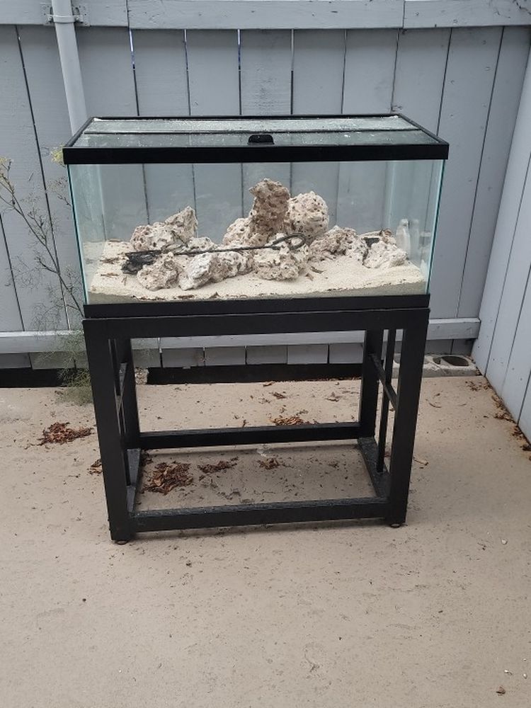 40 Gallon Aquarium with stand