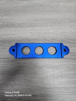 Brand New Password JDM Billet Blue Battery Tie down 1992-2000 Civic & 1994-2001 Integra