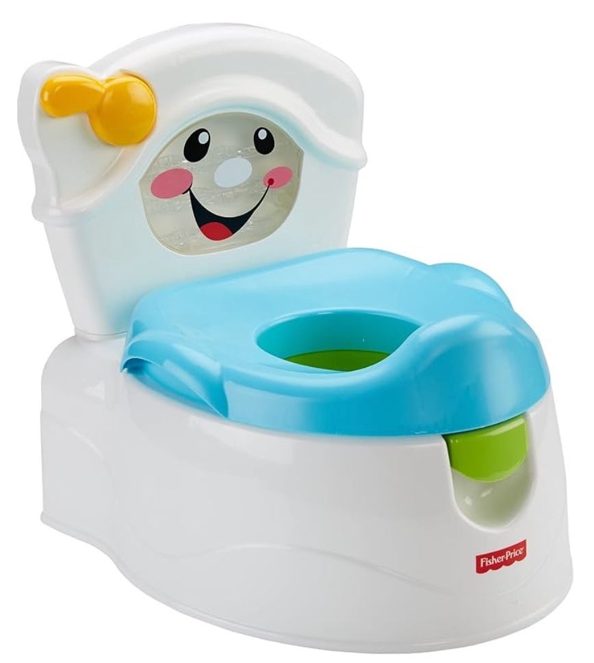 Fisher-Price Toddler Toilet Learn-to-Flush Potty Training Seat