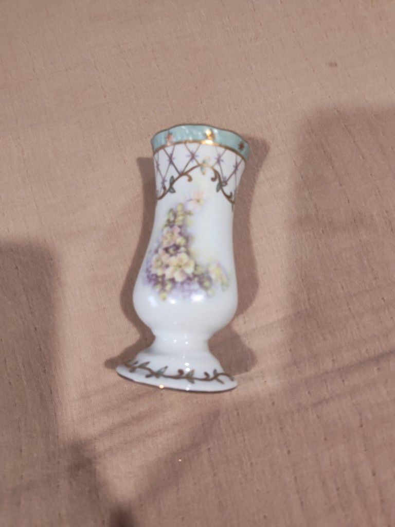 Antique Nippon Hand Painted Hat Pin Holder