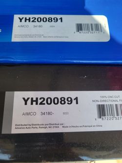 2000-06 BMW X5 Rear Rotors
