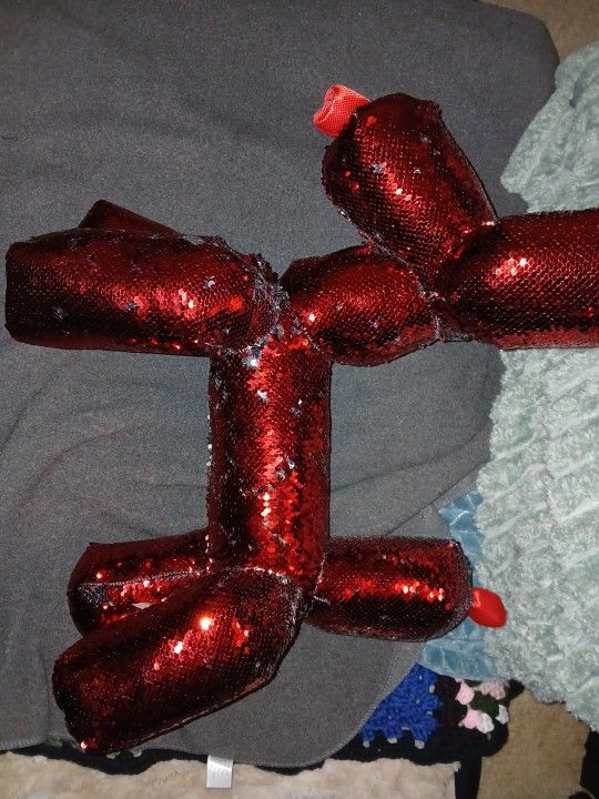 Sequined Balloon Dog Poodle