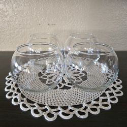 4 Small Centerpiece Vases