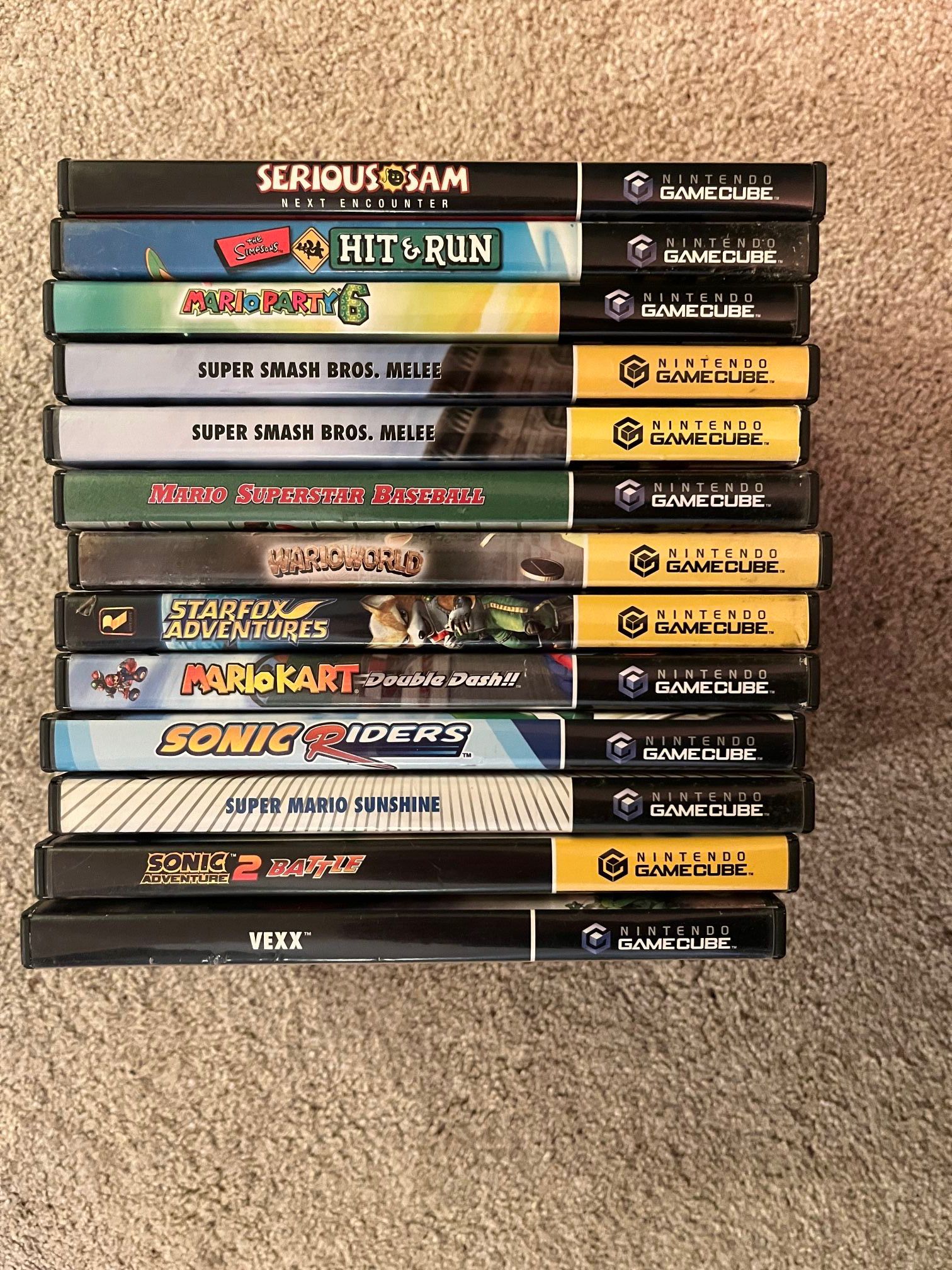 GameCube Games CASE Lot, $20 Per Case