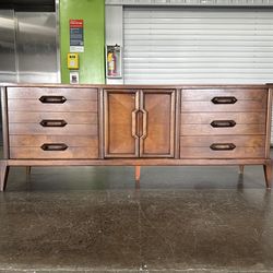 Vintage walnut dresser