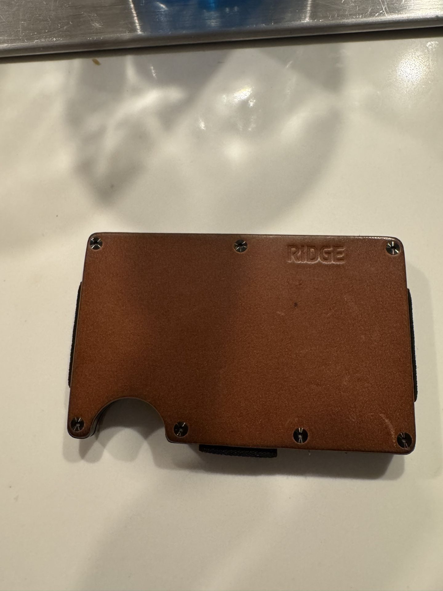 Ridge Wallet Leather