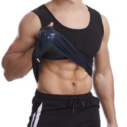 Men Gym Sportswear Sweating workout vest (L/XL)