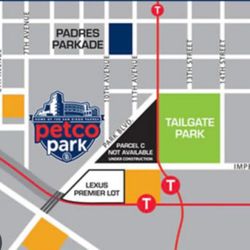 Padres Parking - vs. A’s Sunday 5/24