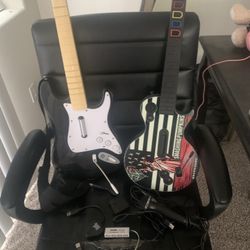 RockBand Guitars + Games 