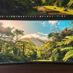 LG Gaming Monitor Ultrawide 144hz WQHD - Like New