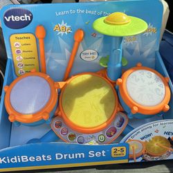 New Vtech Drum Set