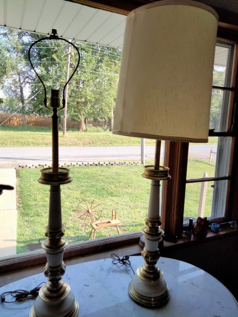 Two Vintage Lamps 