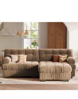 Couch + ottoman, NEW IN BOX!