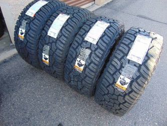 4 New LT 33 12.50 18 Yokohama Geolandar X-AT Tires 10PLY Load Range E Date 2022