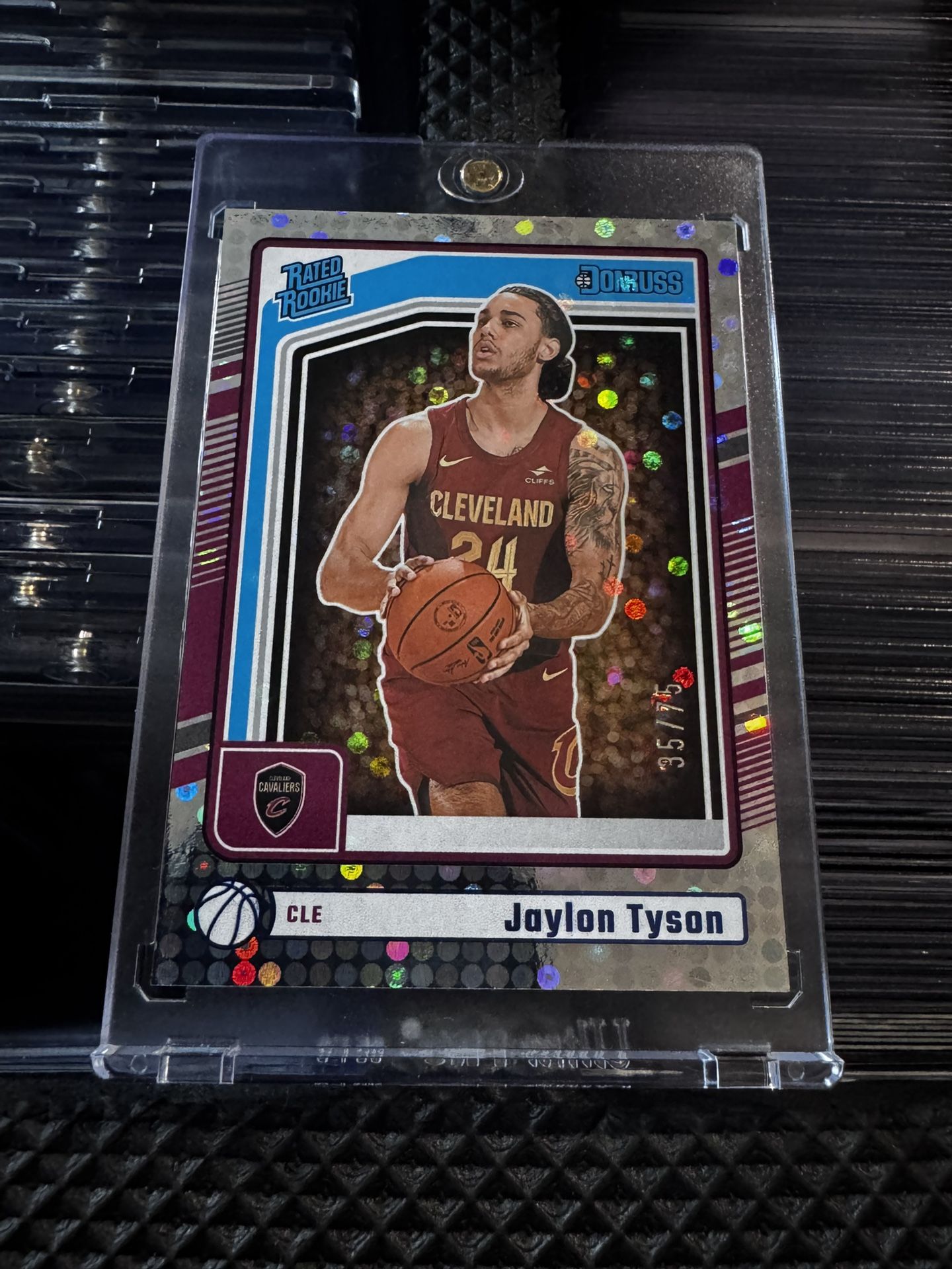 jaylon tyson /75 disco rated rookie