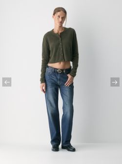 Aritzia Wilfred Softspoke Sicily Cardigan Dark Olive