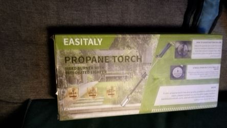 Propane Torch weed burner with integrated lighter