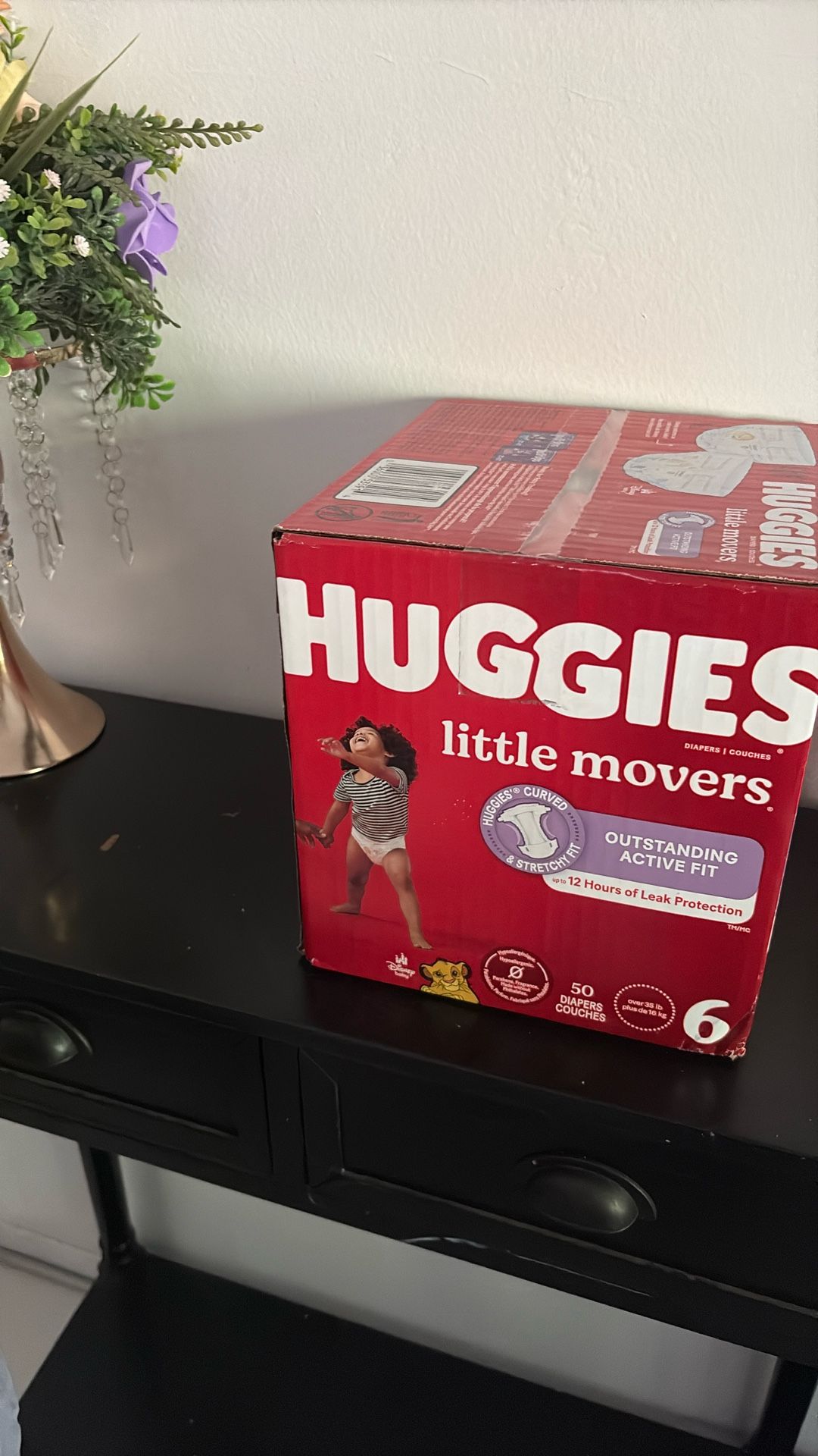 Huggies Little Movers Size 6 New Firm Price 25