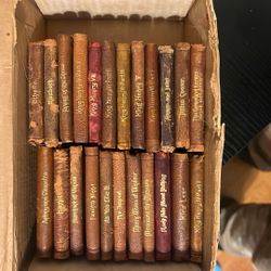Mini Leather Shakespeare Books 