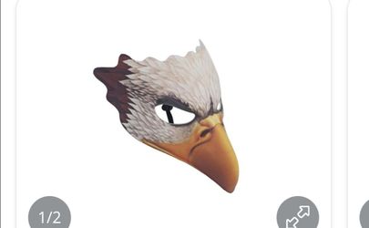 White eagle mask