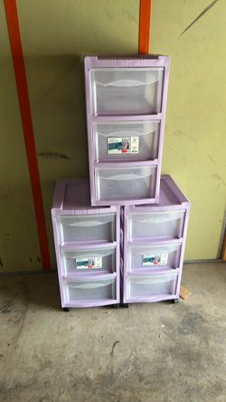 Purple and clear