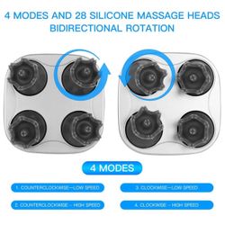 Electric Scalp Massager Portable Head Massager Handheld with Kneading 112 Massage Nodes, Head Scratcher Massager for Full Body Massage, Hair Growth a