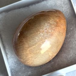 Peach Moonstone Egg