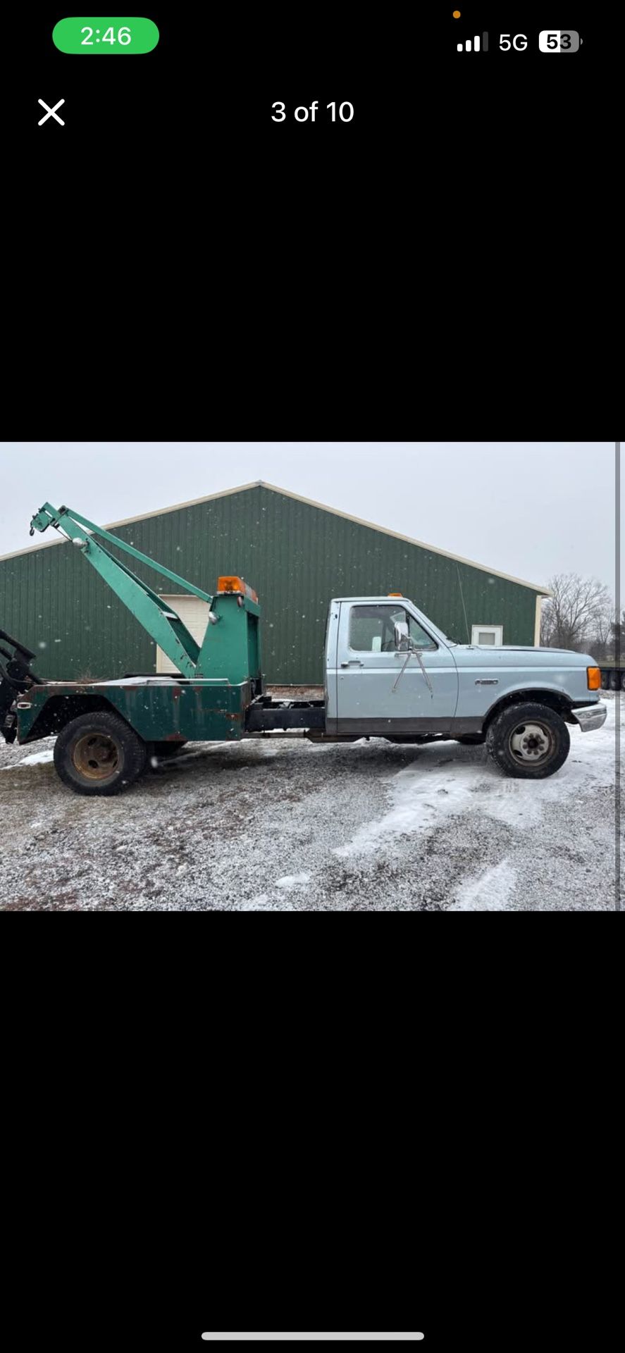 Ashton boss 500 Sling Over Bed Tow Bed