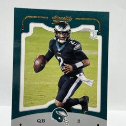 Panini Chronicals Classics Jalen Hurts Rookie Cl-5