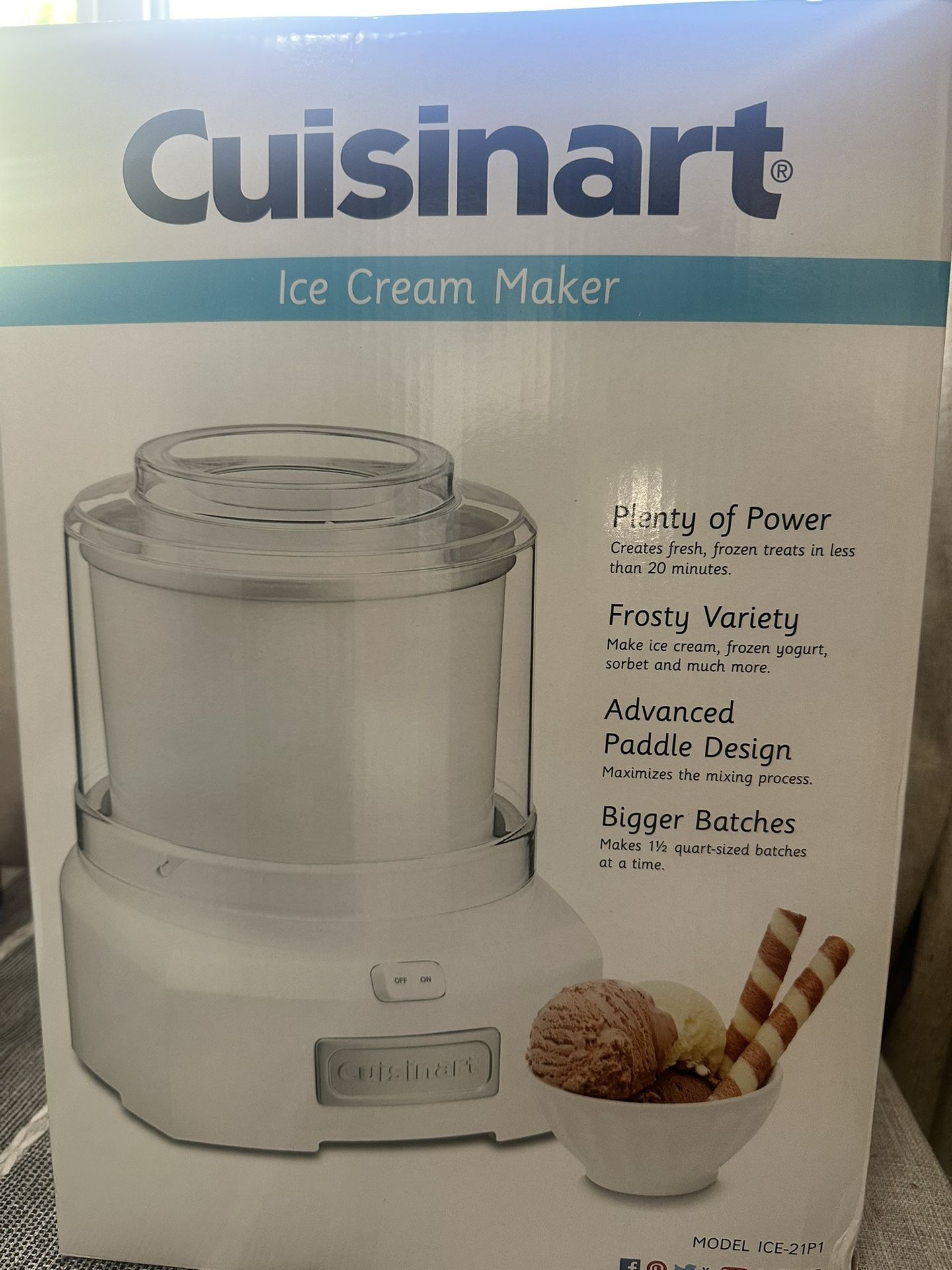 Cushionart Ice Cream Maker