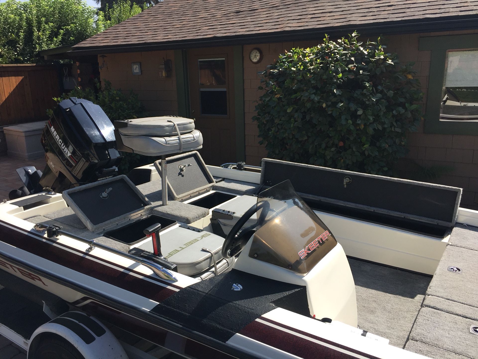 1993 Skeeter Bass Boat and Trailer for Sale in Redlands, CA OfferUp