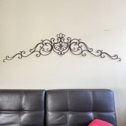 Large Beautiful Metal Artwork  78”X15”