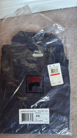 FILA Women’s Navy Cap Sleeve Polo - NEW w/Tags - XS