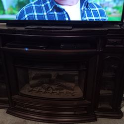 Electric Media Fireplace