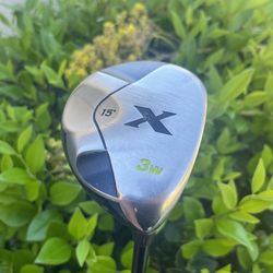 MINT CALLAWAY X GOLF FAIRWAY WOOD 15* #3 w FUJIKURA REGULAR