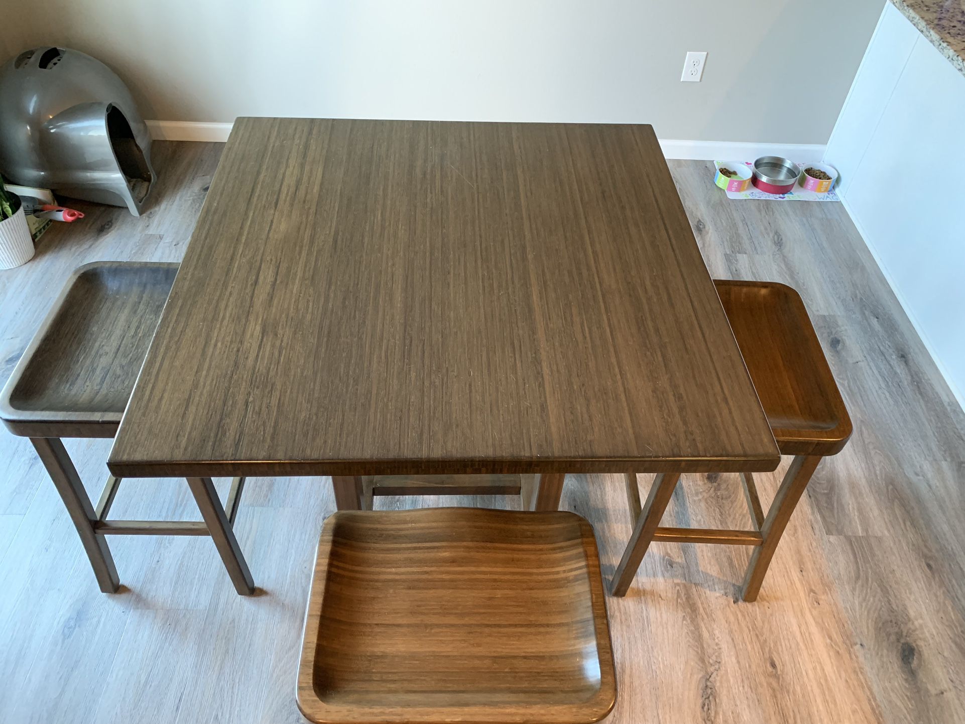 Wooden Dining Table Set 
