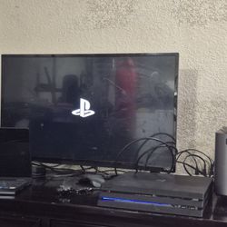 PS4 Pro Cables Only + Vizio 32in (NOT A SMART TV)