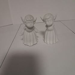 Kissing Angels Porcelin Figures 