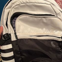 Adidas core Advantage School BackPack, Black/White