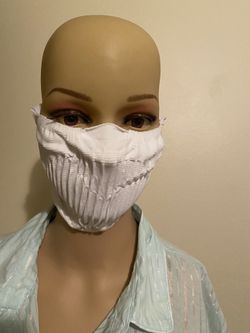 Washable/reusable double layer face mask