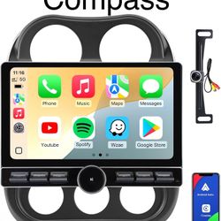 Stereo With frame Jeep Compass Patriot 