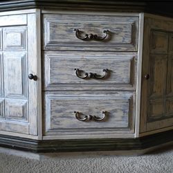 Solid Wood Entertainment Stand/Dresser  48"W 28"H 17"D