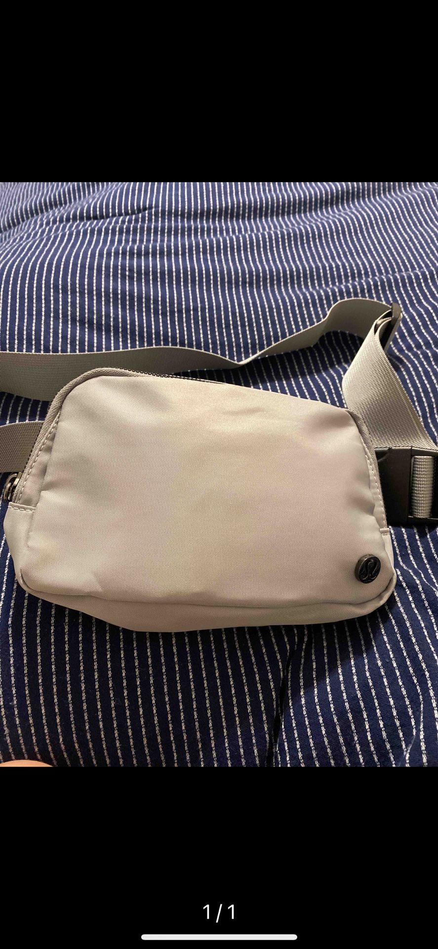 Gray Lululemon Waist Bag