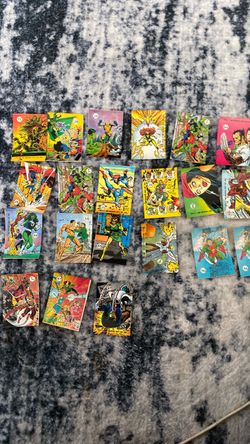 1987 Marvel sticker cards