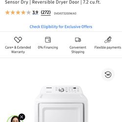 Samsung Electric Dryer