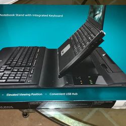 LOGITECH Alto Portable Notebook Stand w/ Keyboard and USB Hub