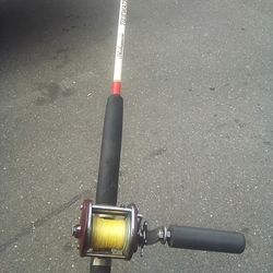 Shakespeare Tidewater Fishing Pole And Reel