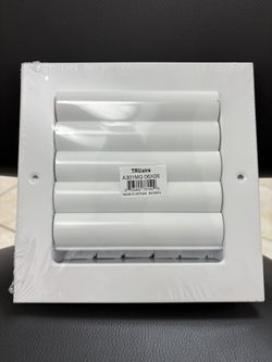 White Air Vent 6x6