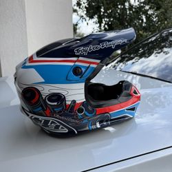Troy Lee Motocross Medium Helmet Excellent Condition 