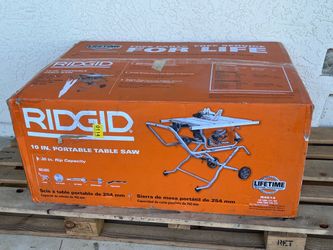 RIDGID R4514 10-Inch Portable Table Saw